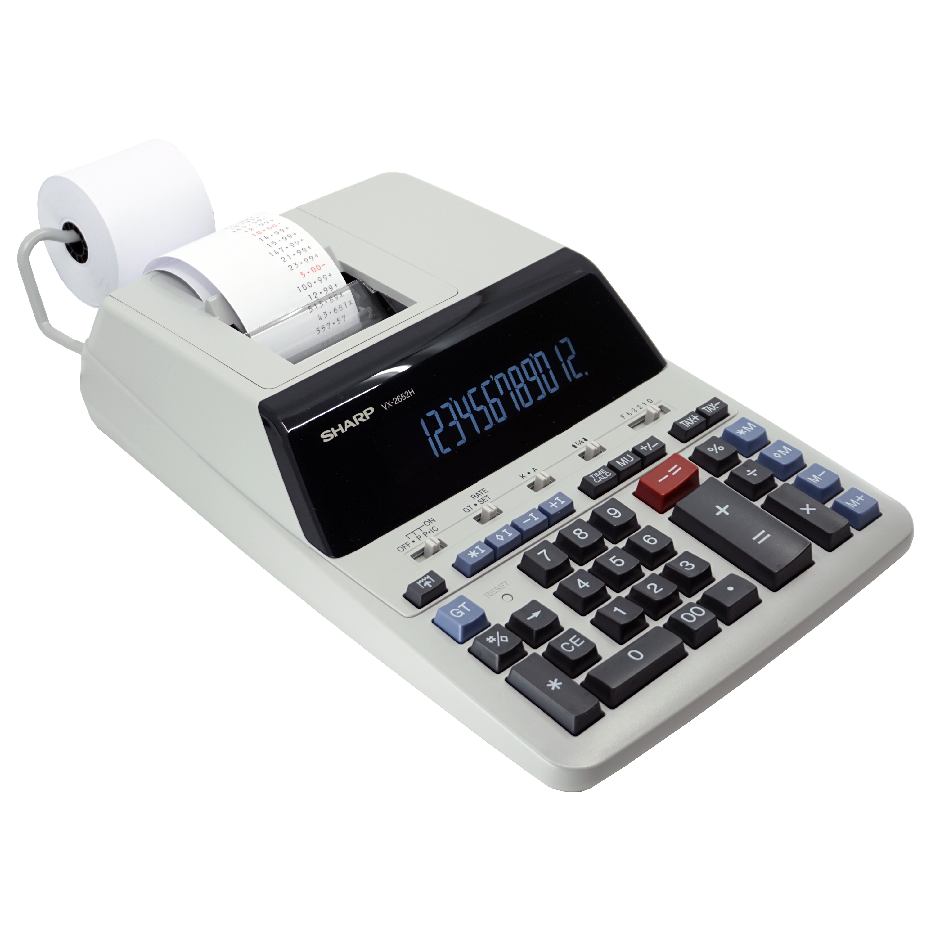 12-Digit Heavy Duty Commercial Printing Calculator (VX-2652H 12-Digit Heavy Duty Commercial Printing Calculator (VX-2652H