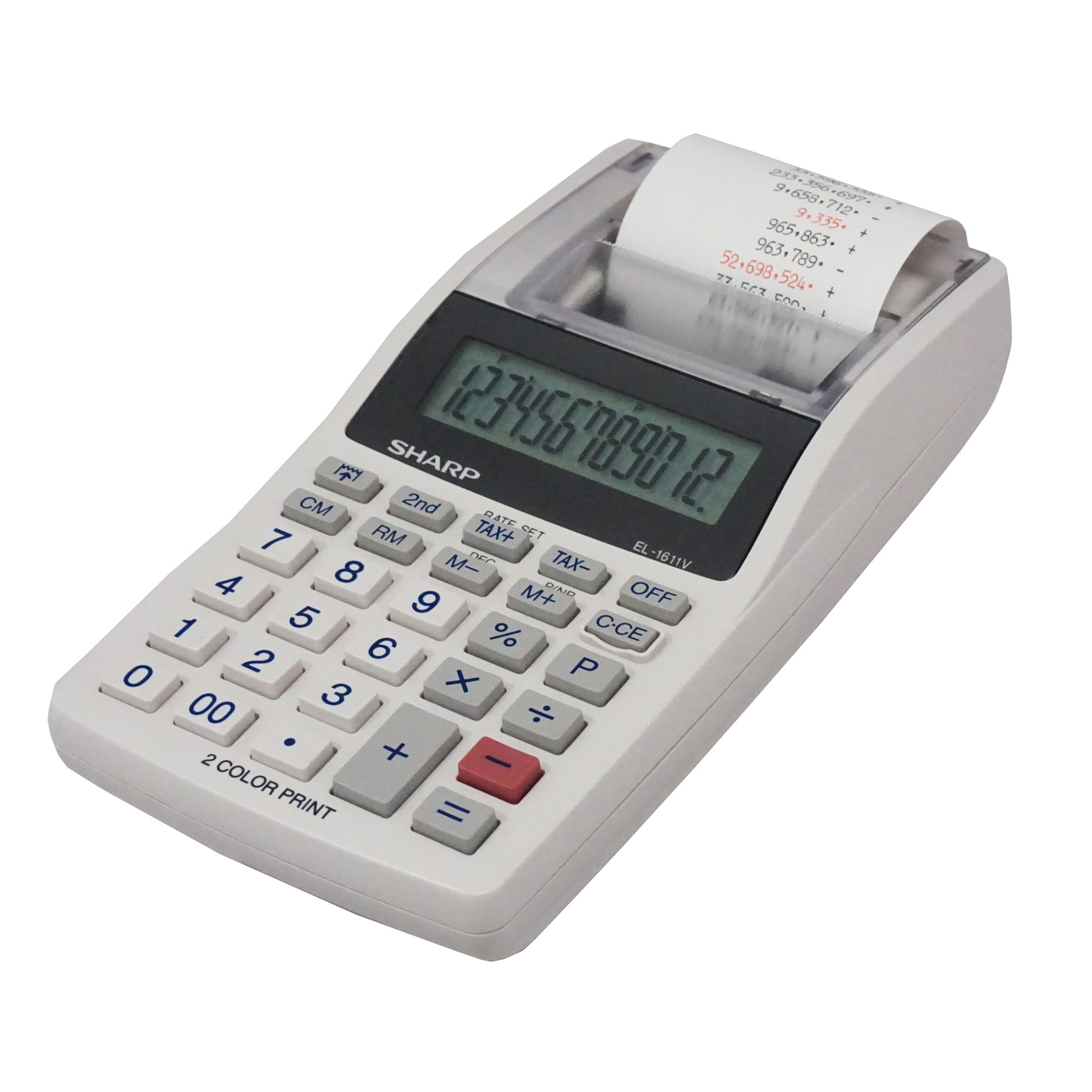 handheld basic printing calculator