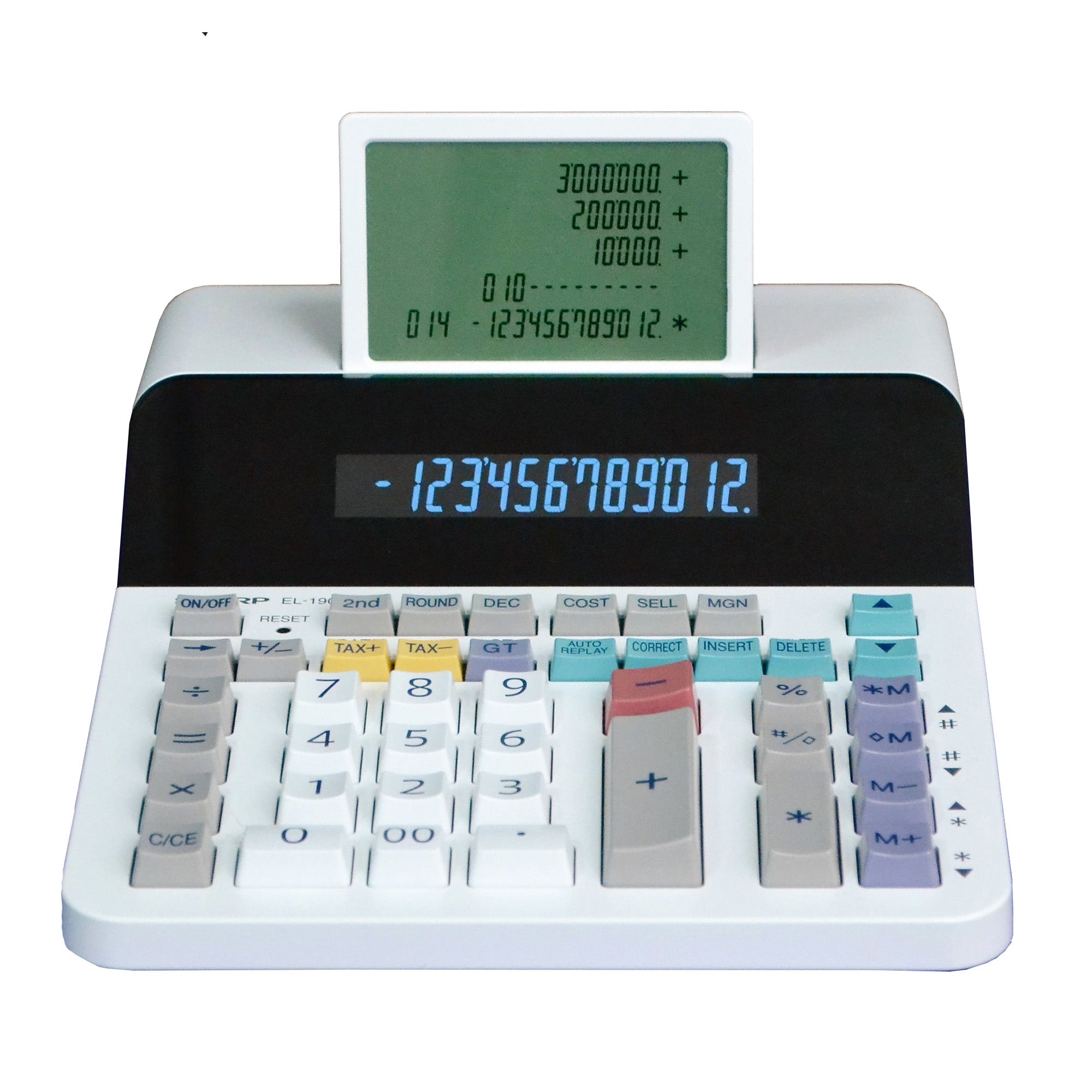 12 Digit Paperless Printing Calculator (EL-1901) – sharpcalculators